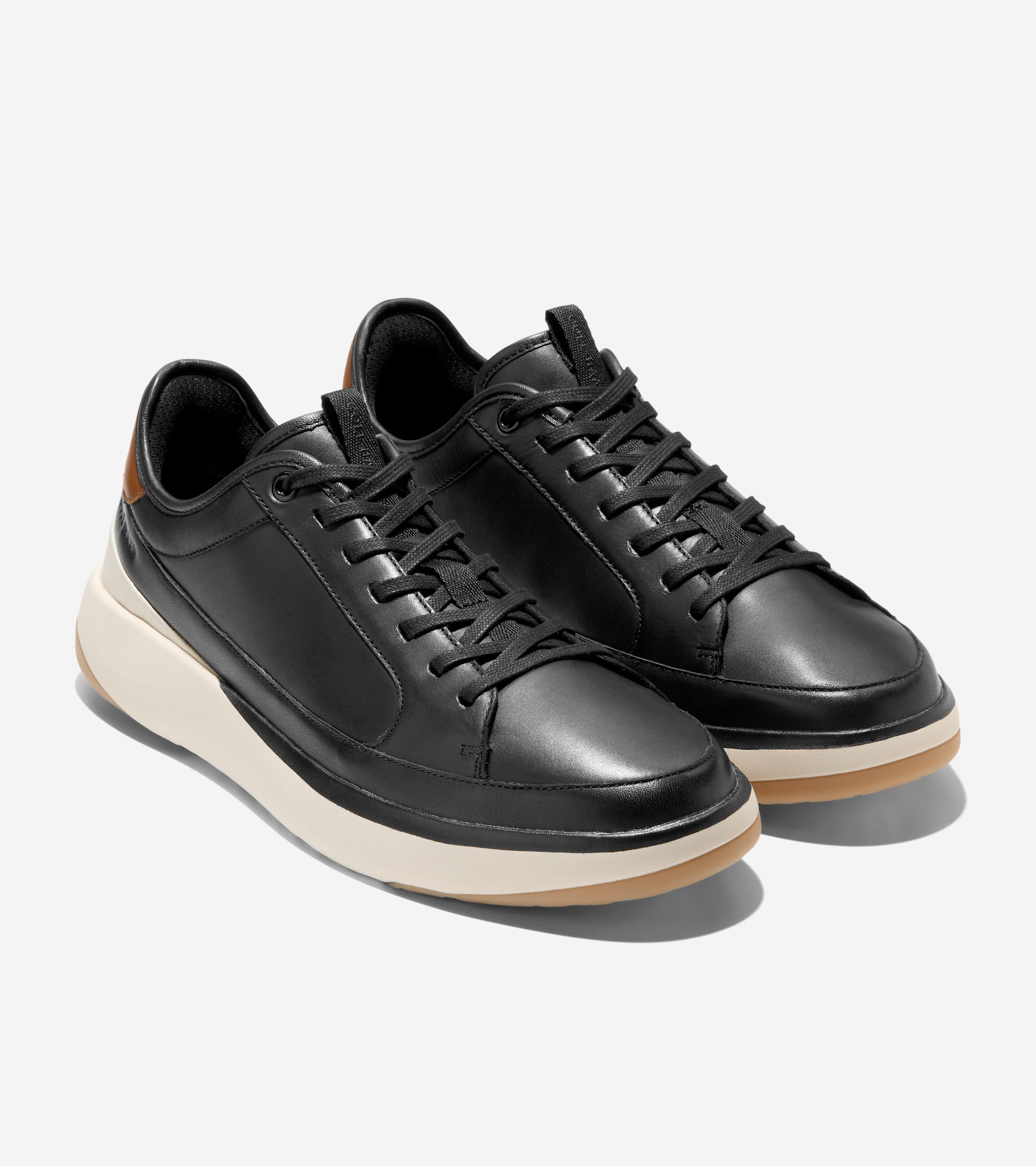 Men's GrandPr? All Day Court Leather Trainers - Image 5
