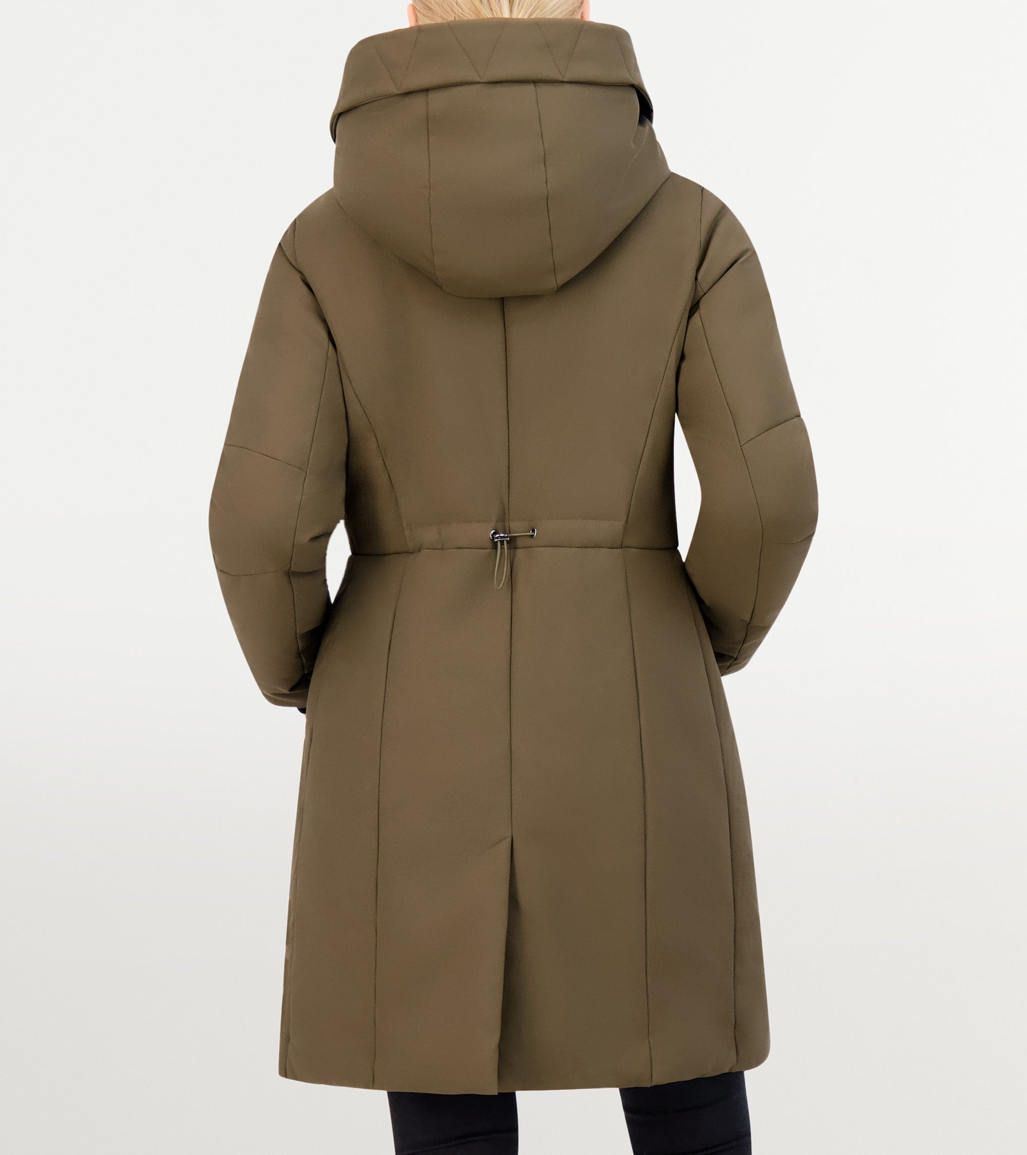 Women's Water Resistant Stretch Twill Parka - Image 4