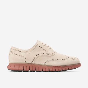 Men's ZER?GRAND Remastered Unlined Wingtip Oxfords