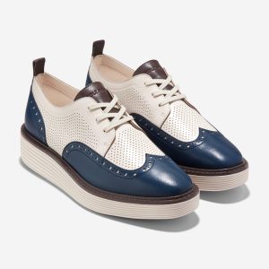 Women's ?riginalGrand Platform Wingtip Oxfords