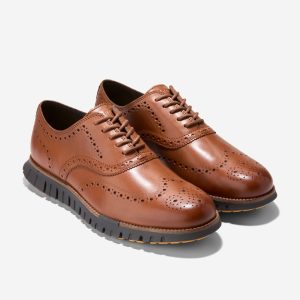 Men's ZER?GRAND Remastered Wingtip Oxfords