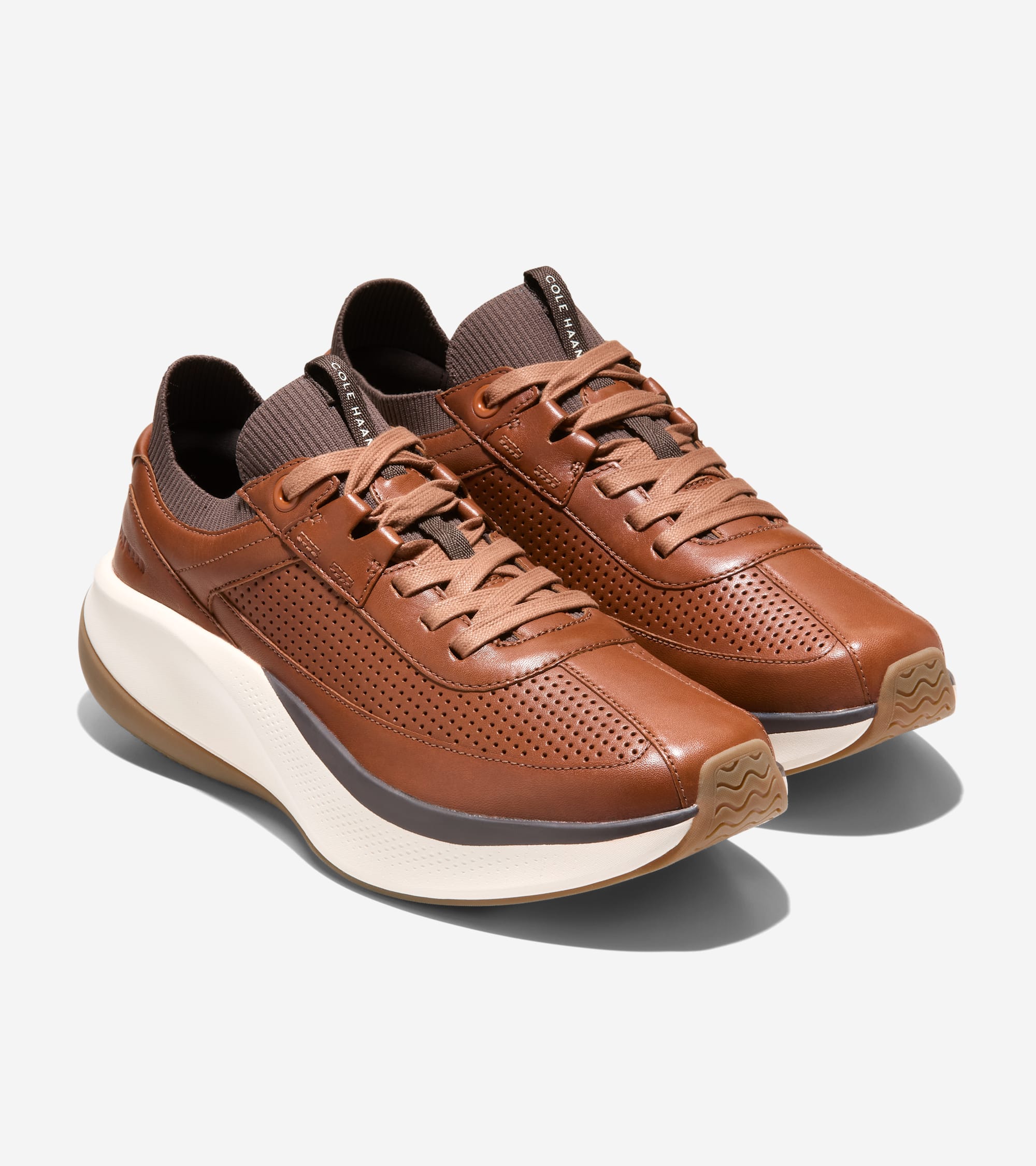 Men's GrandPr? All-Day Leather Running Trainers - Image 5