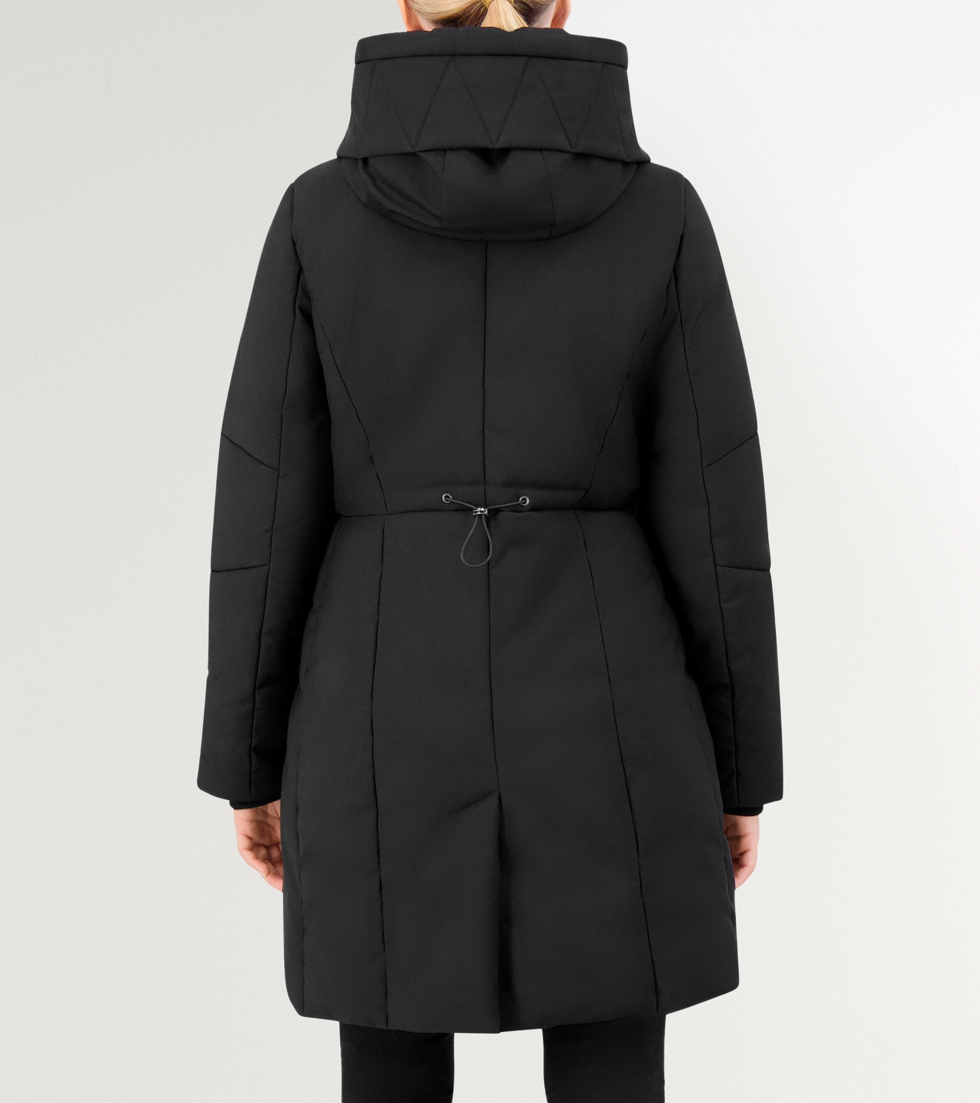 Women's Water Resistant Stretch Twill Parka - Image 3