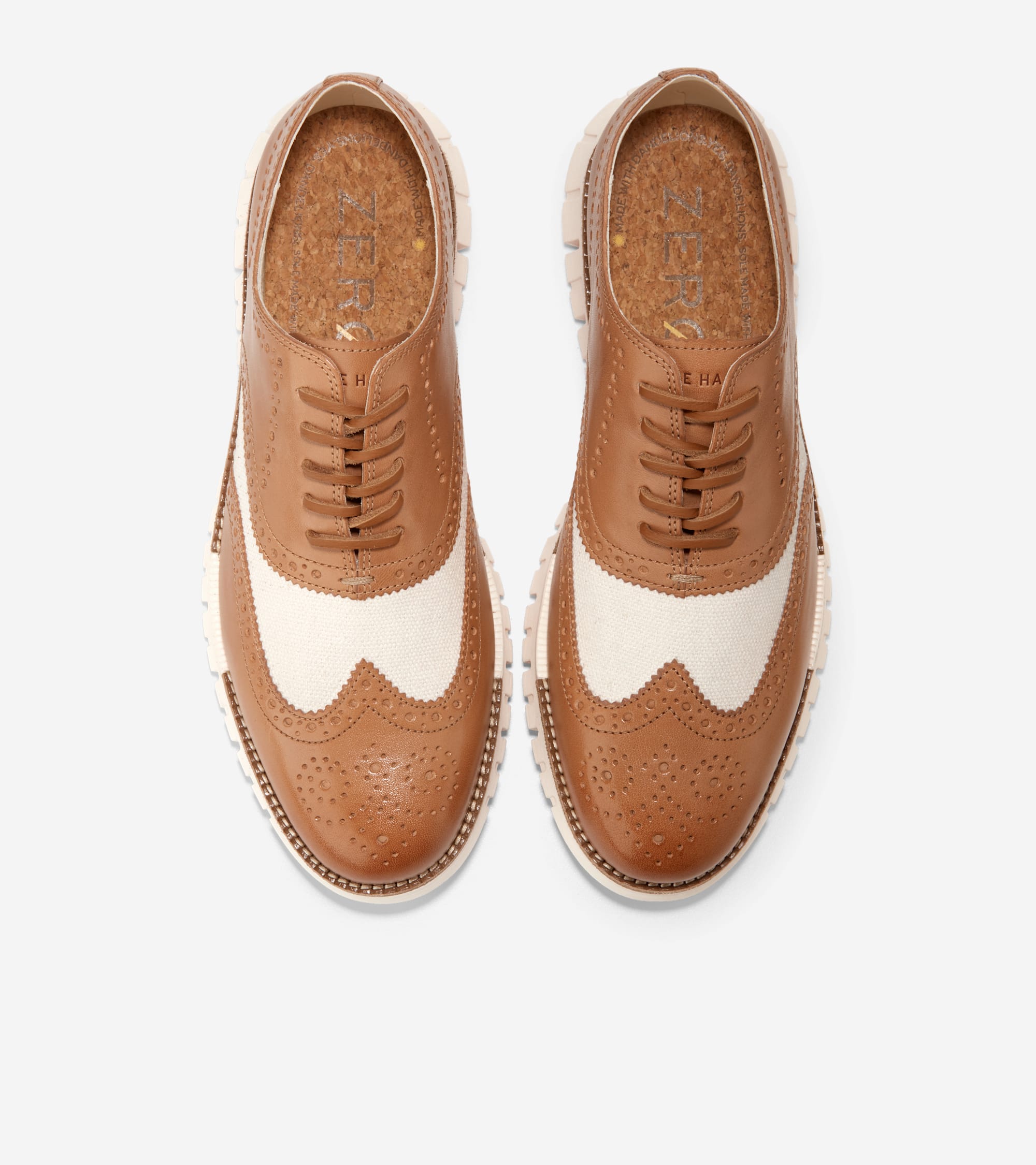 Men's ZER?GRAND Remastered Lined Wingtip Oxfords - Image 5