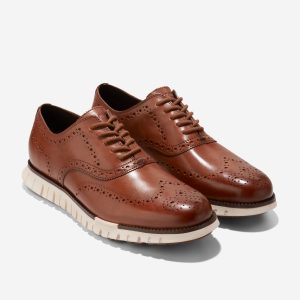 Men's ZER?GRAND Remastered Wingtip Oxfords